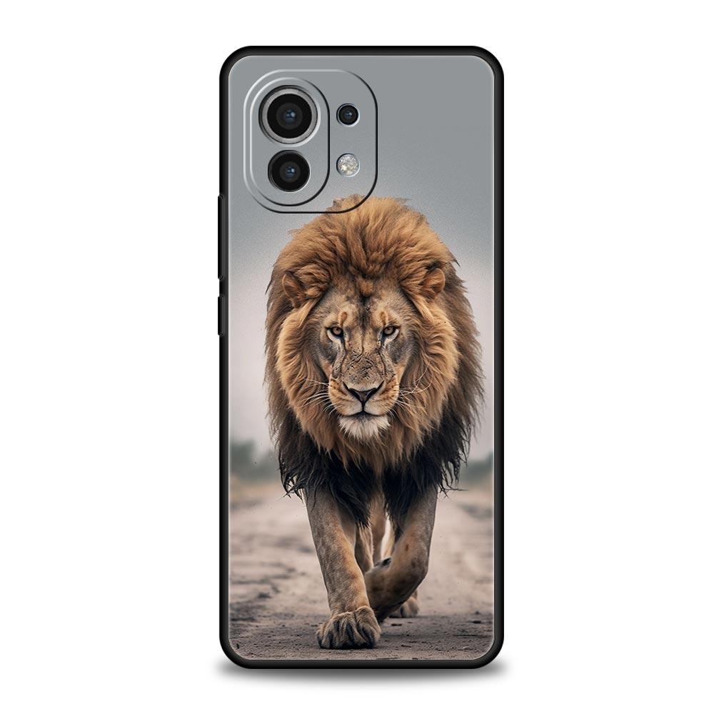 Lion King animal Phone Case For Xiaomi Mi 17 15T 15 14 14T 13T 12T Pro 12 13 Lite 5G 11T Poco X6 X7 X5 Pro Soft Cover