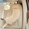 Car Shoulder Strap Thickened Soft Pillow Car Seat Belt Cover Automotive Interior Cute Cartoon Children's Car Pillow Shoulder