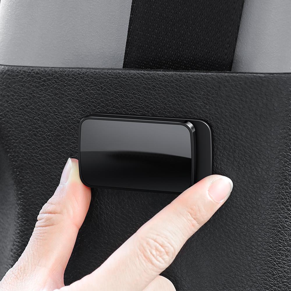 Magnetic Suction Car Seat Belt Fixing Clips Auto Seat Belt Holder Stabilizer Fastener Adjustable Clip Seat Belt Stopper