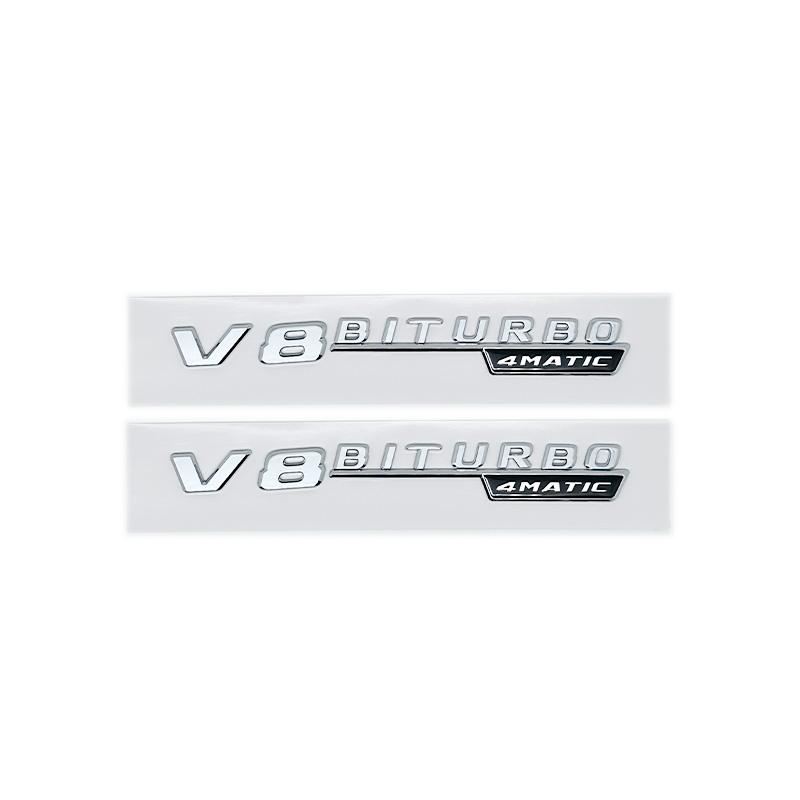 Lettere 2017 GLE43 GLE53 GLE63 GLE63S V8 Biturbo 4matic+ Emblema per Mercedes Benz AMG Car Side Trunk Rear W166 W167 Logo Adesivo