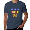 Burger Quizz New Logo Tshirt Work Basic Short Sleeve Top