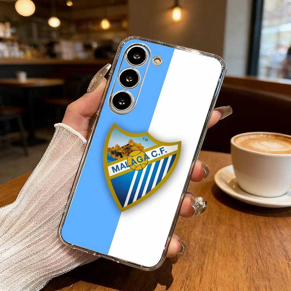 COOL M-Malaga C-CF Phone Case For Samsung S25,S24,S21,S22,S23,S30,Ultra,S20,Plus,Fe,Lite Transparent Cover