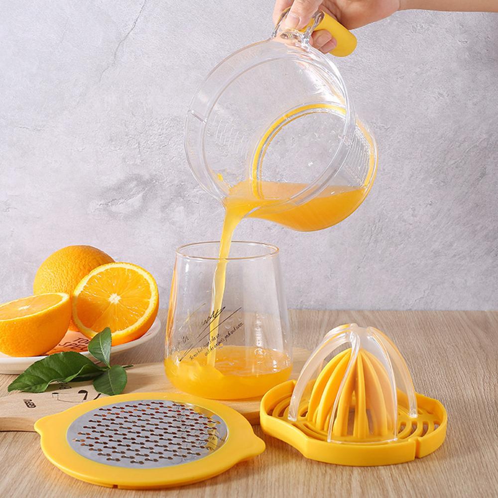 Lemon Squeezer, Manual Juicer, Four In One Multifunctional Kitchen Tool, Household Orange Juicer, Lemon Fruit Juicer