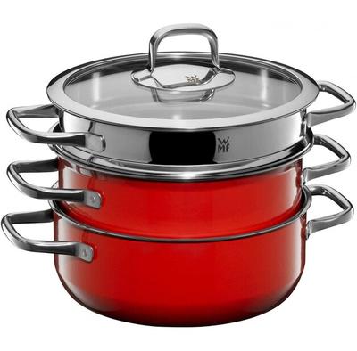Fusiontec Compact Pot Set, Red, 3 Pieces (05.1561.5290 / 3201111553)