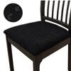 Jacquard Waterproof Chair Covers Slipcovers For Dining Room Wedding Banquet Office Chair Protector Seat Cover Set Of 1/2/4/6