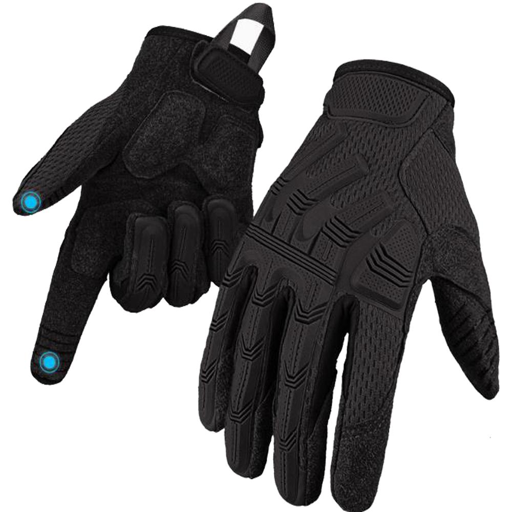 Touch Sceen Gloves Men Paintball Shooting Airsoft Combat Bicycle Rubber Protective Anti-Skid Full Finger Gloves Women