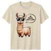 No Drama Just Llama TShirt Llama Animal Birthday Gift For Him And Her