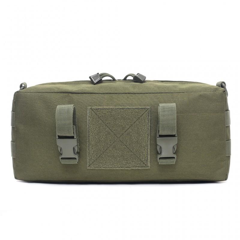 

Outdoors. Mountain Climbing. Waterproof. Military Fan Accessory Hanging Bag.Molle System Multifunctional Storage Bag Below 20L армія зелений колір