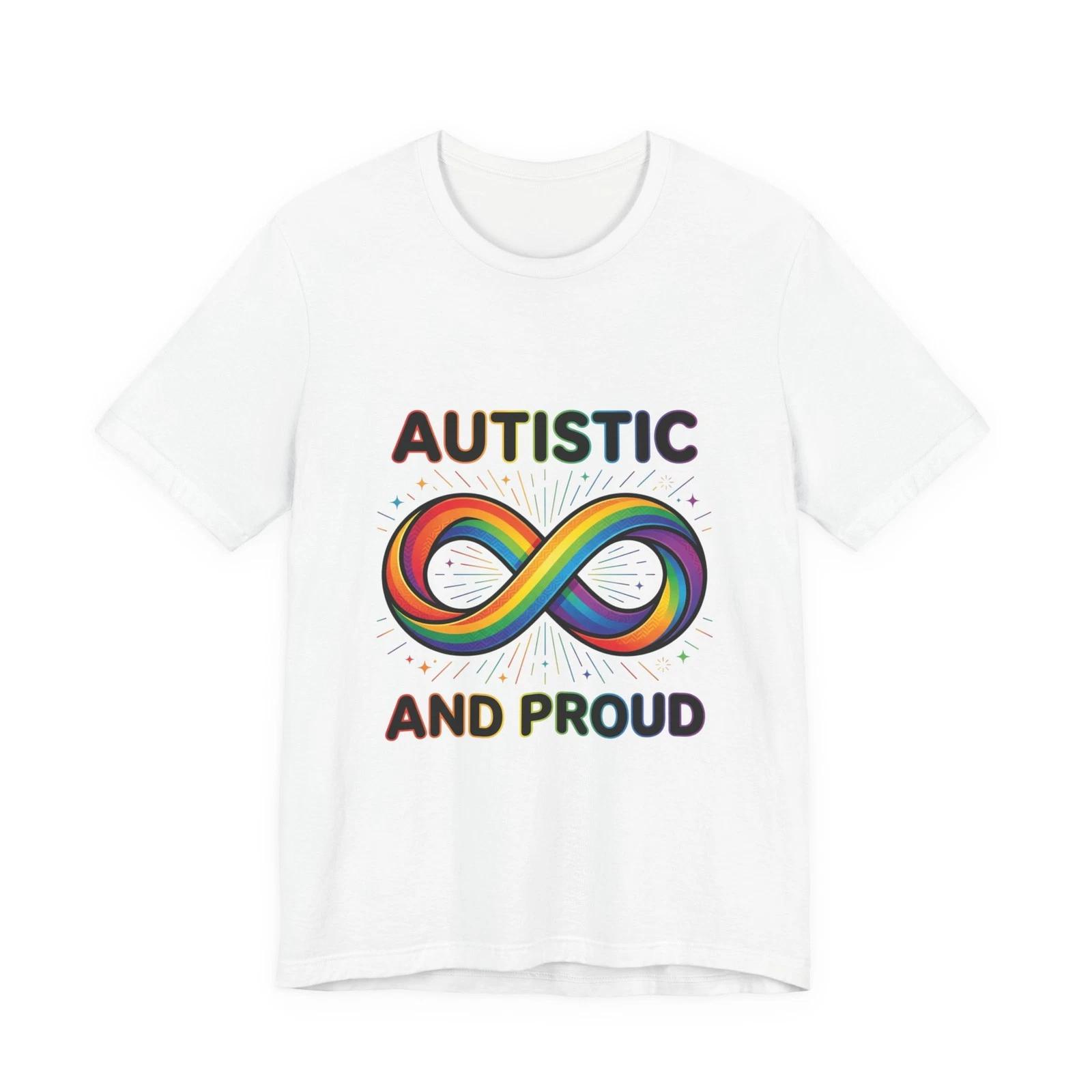 Autistic and Proud Tee | Autistic Pride, Neurodiversity Acceptance L