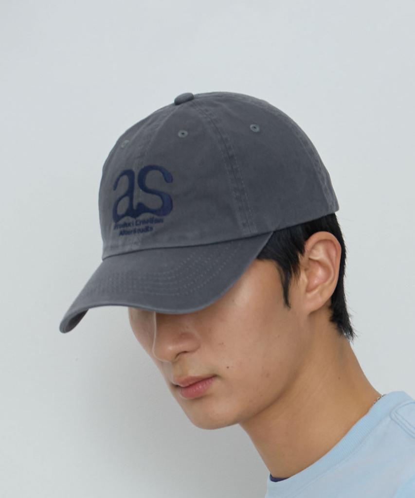 ALTER STUDIO Washed Logo Ball Cap_Grey