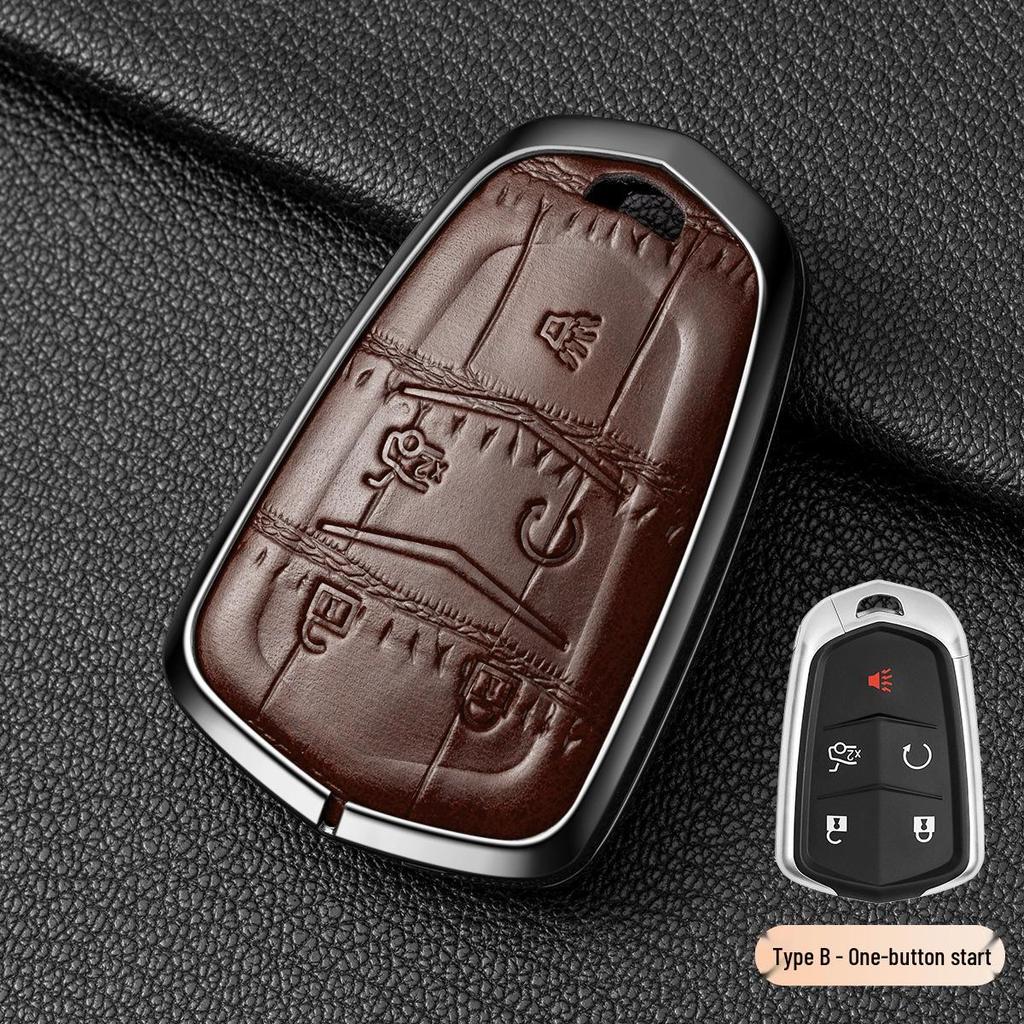 TPU Car Key Cover for Cadillac XT5, XT4, XT6, XTS, CT4, CT5, CT6, ATSL