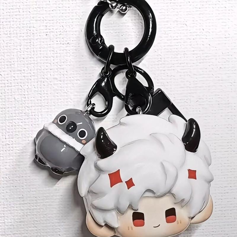 Love And Deepspace Rafayel Zayne Xavier Sylus Anime Keychain Mobile Pendant Key Chain Decor Ornament Backpack Decoration Pendant