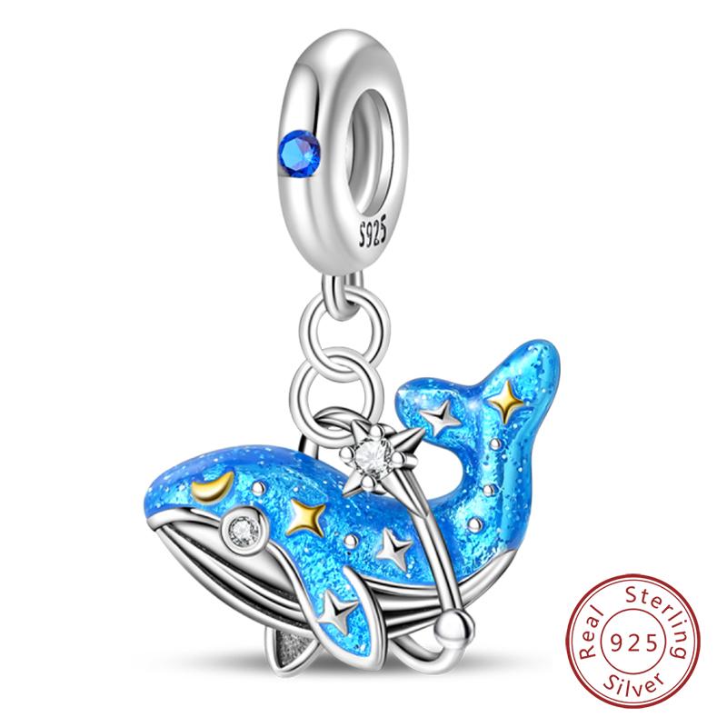 Copper Charms Beads Forever Love Heart Shaped Bow Family Charms Dangle For Bracelet Woman Diy Jewelry Gift