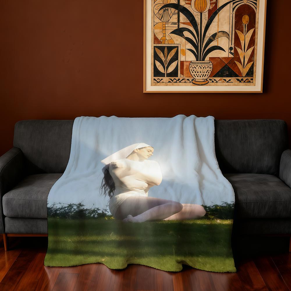 Blanket Super R-Rosalia Lux Warm Comfortable Plush Throw Singer Blanket Child Home Sofa Bedroom Gift
