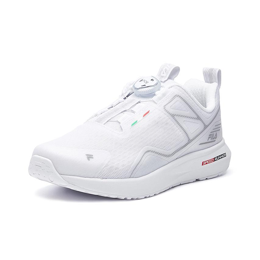 Fila Heritage Fabric Sports Comfortable Breathable Low-Top Lifestyle Shoes Women Sneaker White A12W022207FWT
