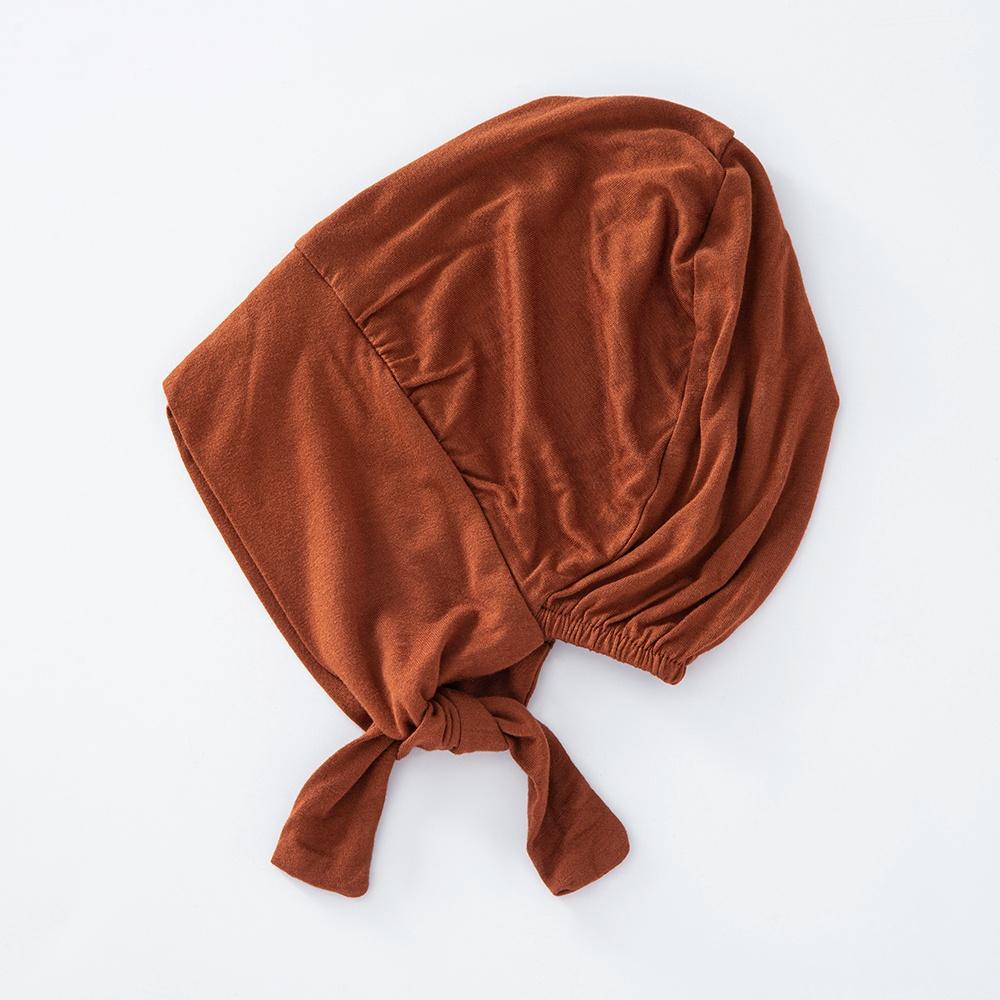 NEW Cotton Undercaps Cross Front Tie Back Inner Adjustable Muslim Under Scarf Saudi Arab Women Inner Hijab Cap