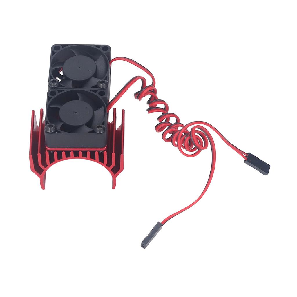 DC 5V RC Heat Sink High Velocity Fan Motor Radiator Fan Set for Traxxas Slash 4*4 VXL 1 10 RC Car