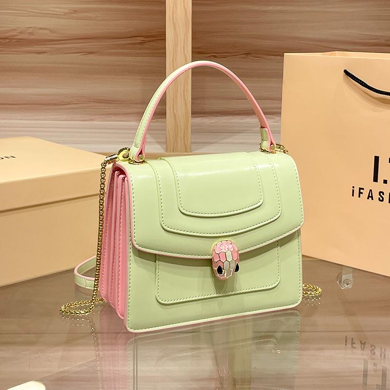 2025 Modna Damska Mała Torebka Crossbody z Wężową Głową