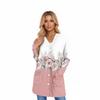 Women's Long Sleeve Cardigan Casual Jacket With Pockets Top
