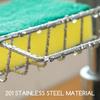 Sponge Holder Over Faucet Kitchen Sink Caddy Organiser Adjustables Stainless Steel Sponge Holder for Kitchen Sink