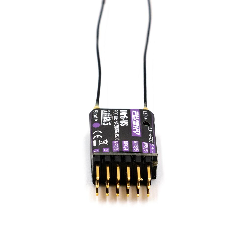 FlySky INr6-HS 2.4GHz 6CH AFHDS 3 Receiver Built-in Height Sensor Support Newports Interface