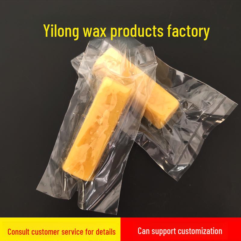 Yellow Beeswax Lipstick Block - 28g (1oz) Natural Cosmetics