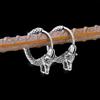 New Design Creative Nordic Stainless Steel Vintage Viking Earrings Fashion Teen Animal Amulet Jewelry Studs Gift