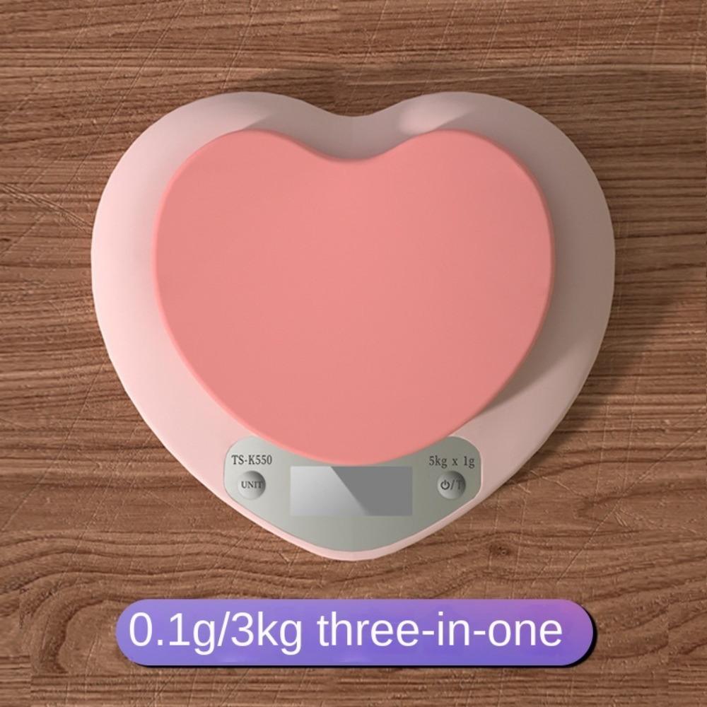 With LCD/ Tare Digital Kitchen Scale Rechargeable Food Scales Jewelry Scale for Liquids and Solids