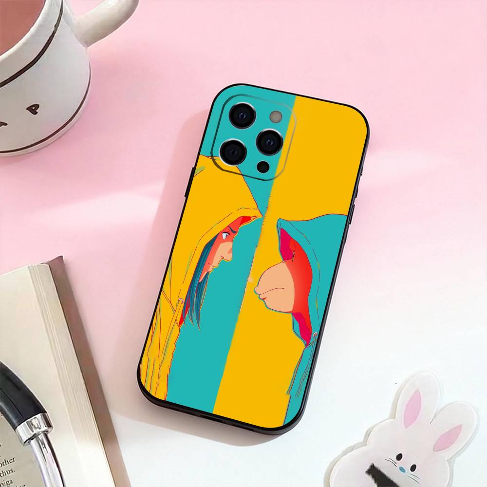 Anime T-The Darwin I-Incident   Phone Case For iPhone 17,16,15,14,13,12,11 Plus,Pro Max,Soft Silicone Black Cover