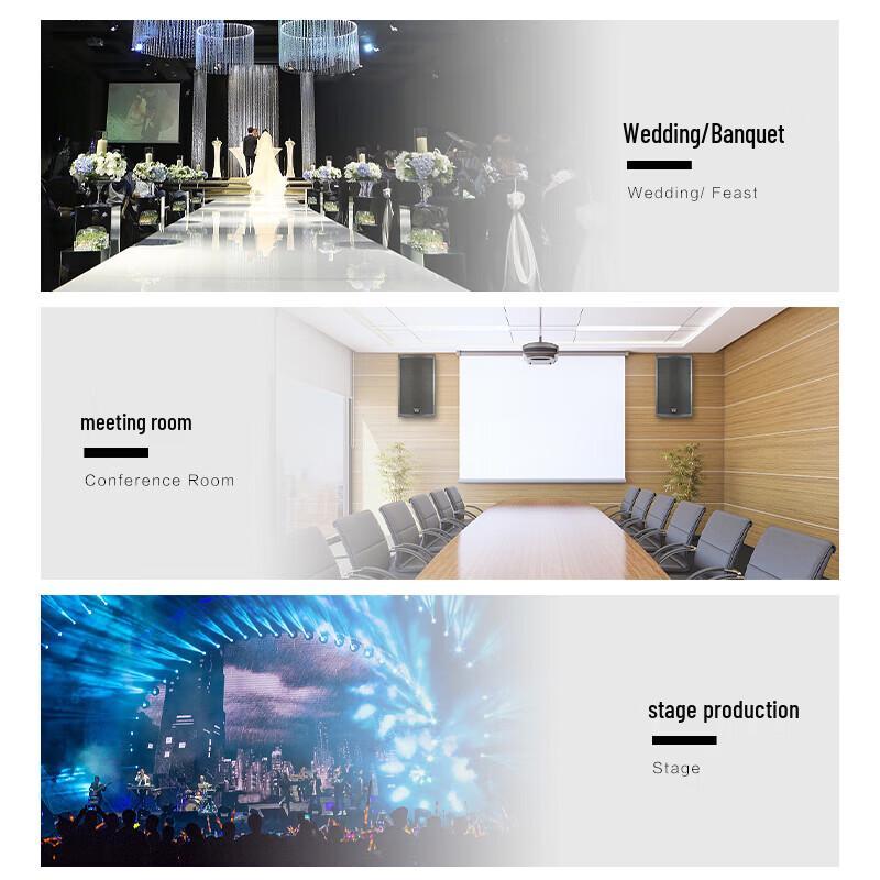 HuiDu Professional Full-Range Conference Speaker System (CN Version)