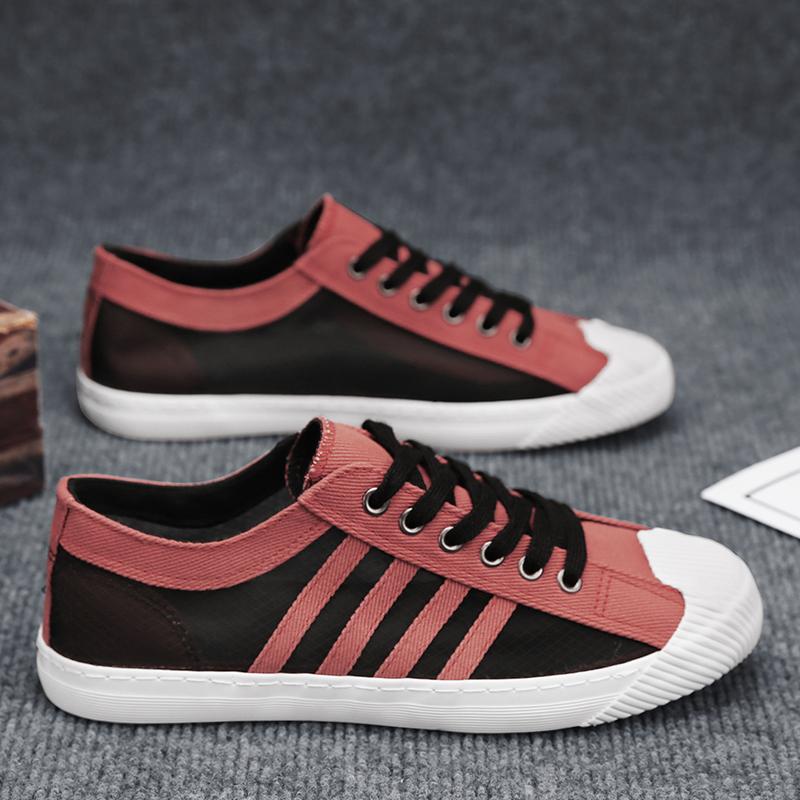 Men Sneakers Casual Shoes Skateboarding Men Flat Brand Canvas Shoes Breathable Non-slip Driving Tennis Sports Shoes