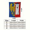 Piast Gliwice Wall Tapestry Aesthetic Wall Hanging Printed Fabric Blanket Decorative Tapestries For Bedroom Living Room Home Decor