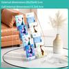 Multi-Layer Transparent Acrylic Mask Display Rack Home Cosmetics Storage Store Exhibitor Masks Decorative Makeups Display Stand