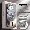 IQOO15 Aluminum Alloy Lens Integrated Protective Case with Airbag Anti-Drop and Heat Dissipation for Men
