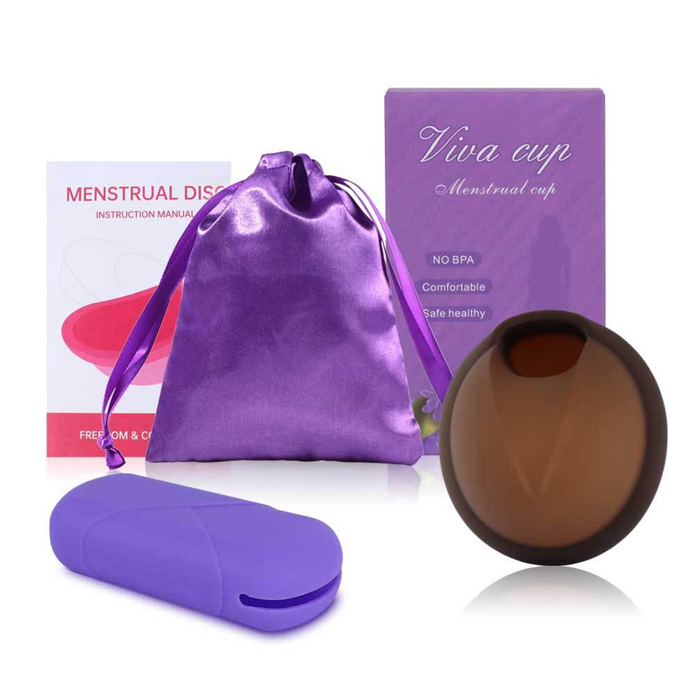 Silicone Menstrual Cup & Disc: Reusable Period Alternative to Pads & Tampons