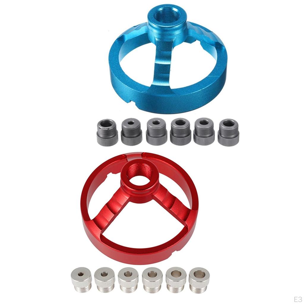 5-10mm Drill Bit Hole Puncher Bushing Kit Self Centering for Electric