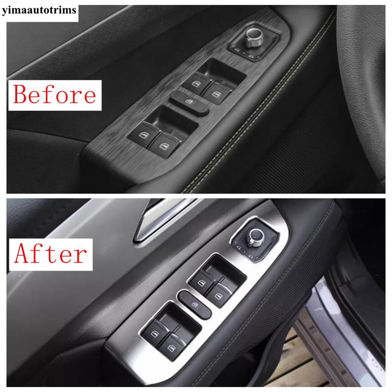 Dashboard Air AC Vents / Window Lift Panel / Glove Box Sequin Trim Accessories For Great Wall Cannon GWM Poer Kiong