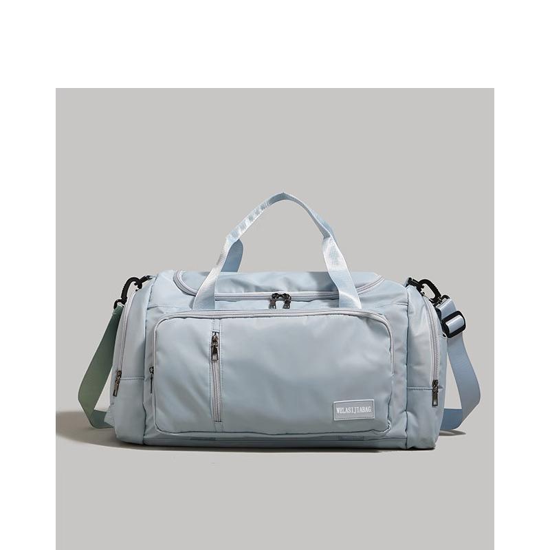

Large-capacity short-distance travel bag New wet and dry separation swimming sports fitness bag Luggage bag storage bag небесно-голубой