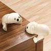 4PCS Corner Protector Silicone Corner Guard Cartoon Puppy Baby Proofing Back Adhesive Edge Bumper