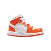 Air Jordan 1 Mid SE TD Electro Orange Baby Sneakers Black White DM4230-800
