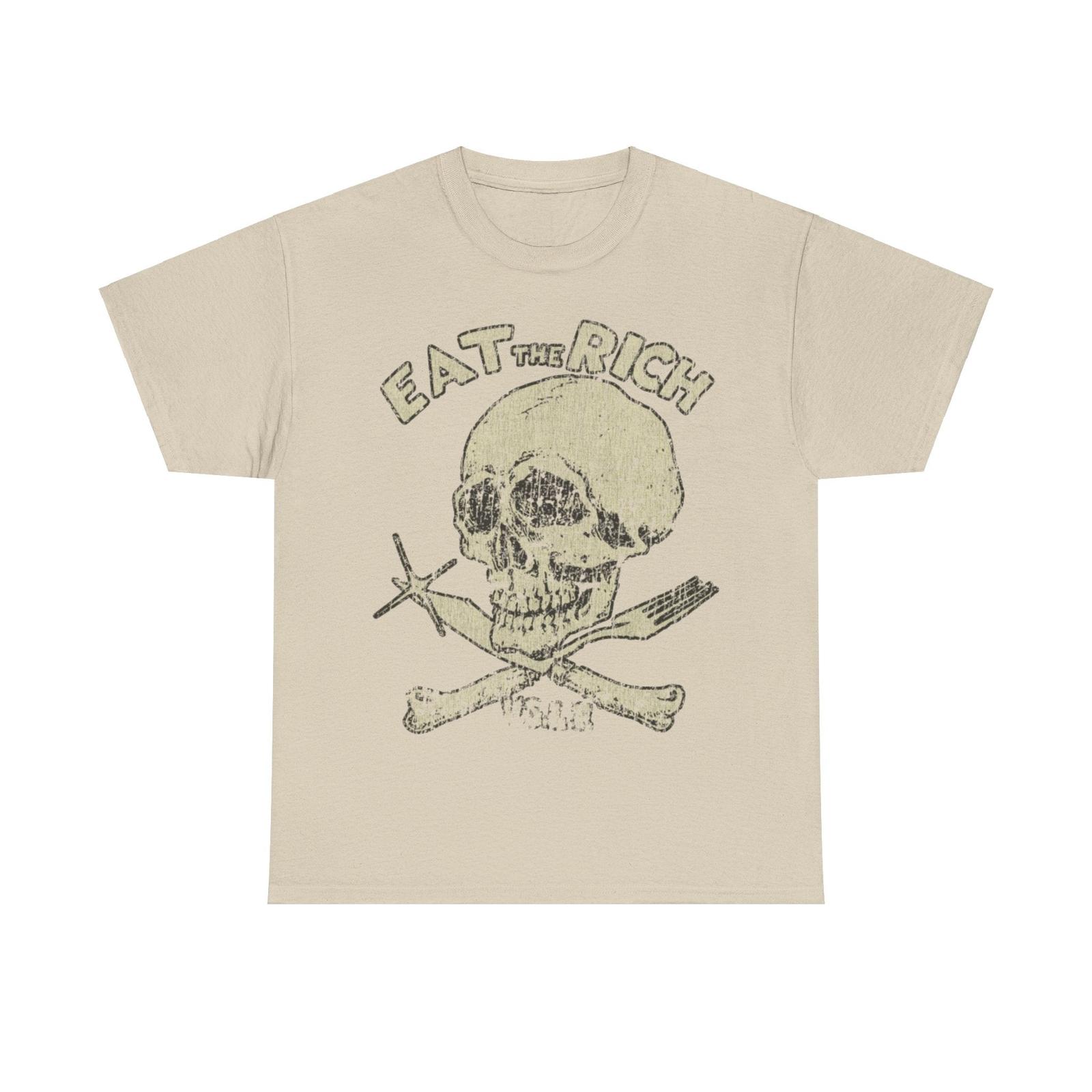 Eat The Rich Jean-Jacques Rousseau Nostalgic T-shirt S