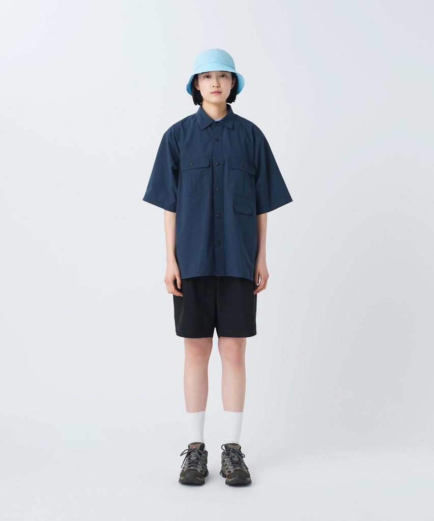 ComfortFlex Shirt Tops Shirt Short Sleeve DARK NAVY M [Snow Peak] S/S SH-26SU007 Men's Women's