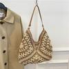 Large-capacity Woven Bag, Single-shoulder Bag, Casual Beach and Sand Dune Bag