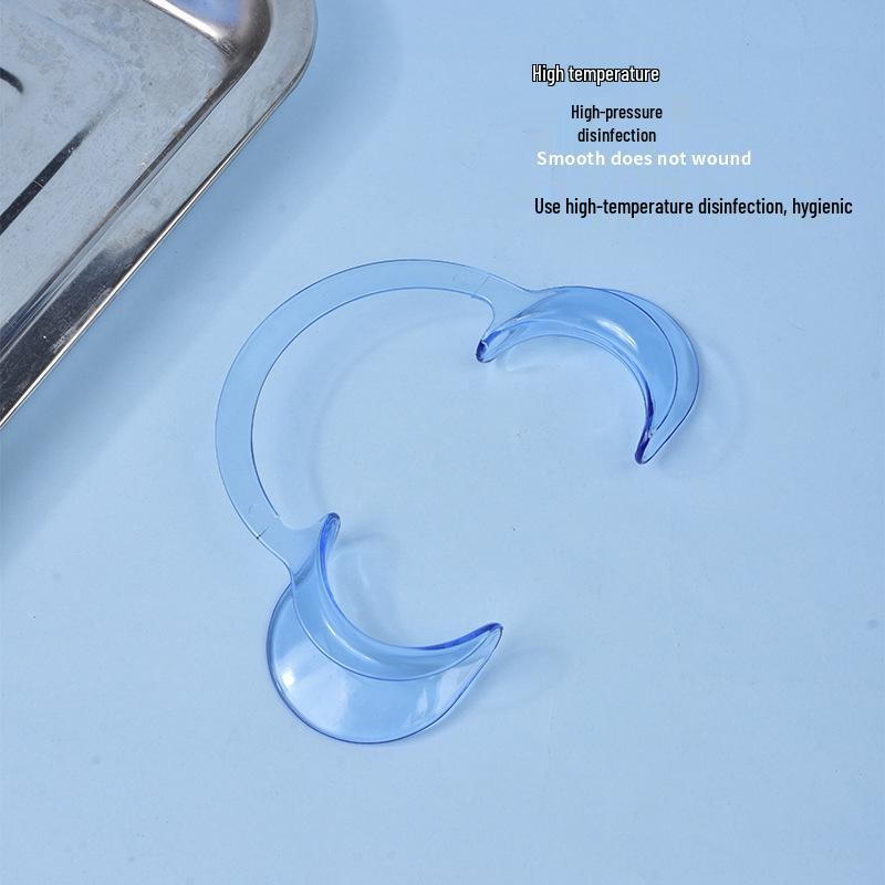 C-Shaped Transparent Orthodontic Mouth Prop Retractor