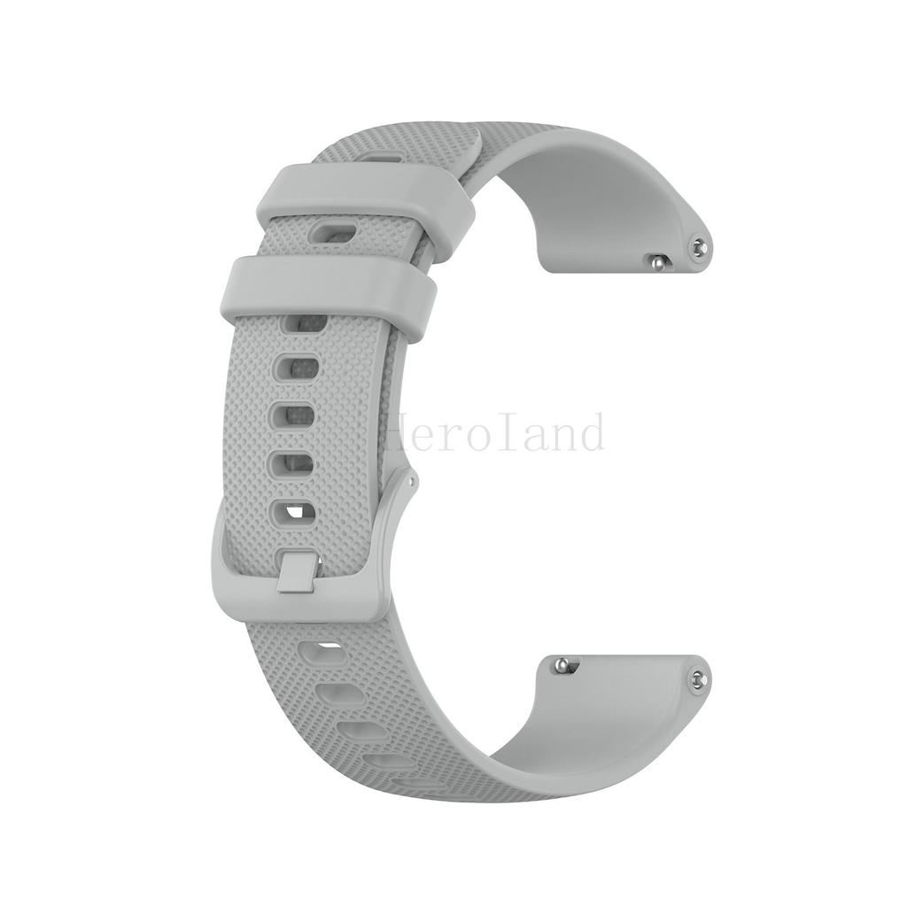 18 20 22MM Watch Strap For Garmin Vivoactive 4S 4 3 Smart Watch Sport Silicoe Wristband For Garmin Active S / Move 3S Bracelet