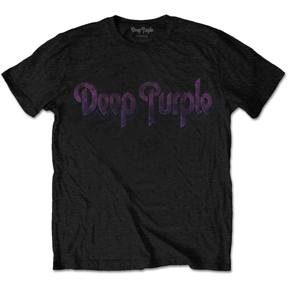 Deep Purple Logo Ritchie Blackmore Unisexs TShirt L