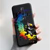 Pattern Case For ZTE Nubia RedMagic 7 5G Funda For Nubia RedMagic 7S 5G Soft Silicone Black Shell Cute Flower Cartoon Capa Cover