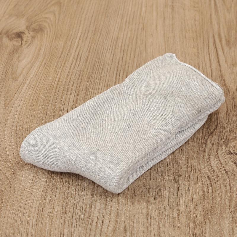 

Мужские утолщенные теплые свободные носки-гольфы для пожилых людей на осень и зиму 1 pair светло-серый