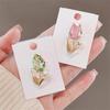 Fashion Tulip Flower Brooches Pins For Women Clothing Coat Jewelry Party Accessories Gifts