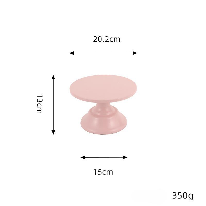 

New Dessert Table Tall Tray Cake Inventory Heart Plate Metal Iron Cake Frame Wedding Tea Break Arrangement Props